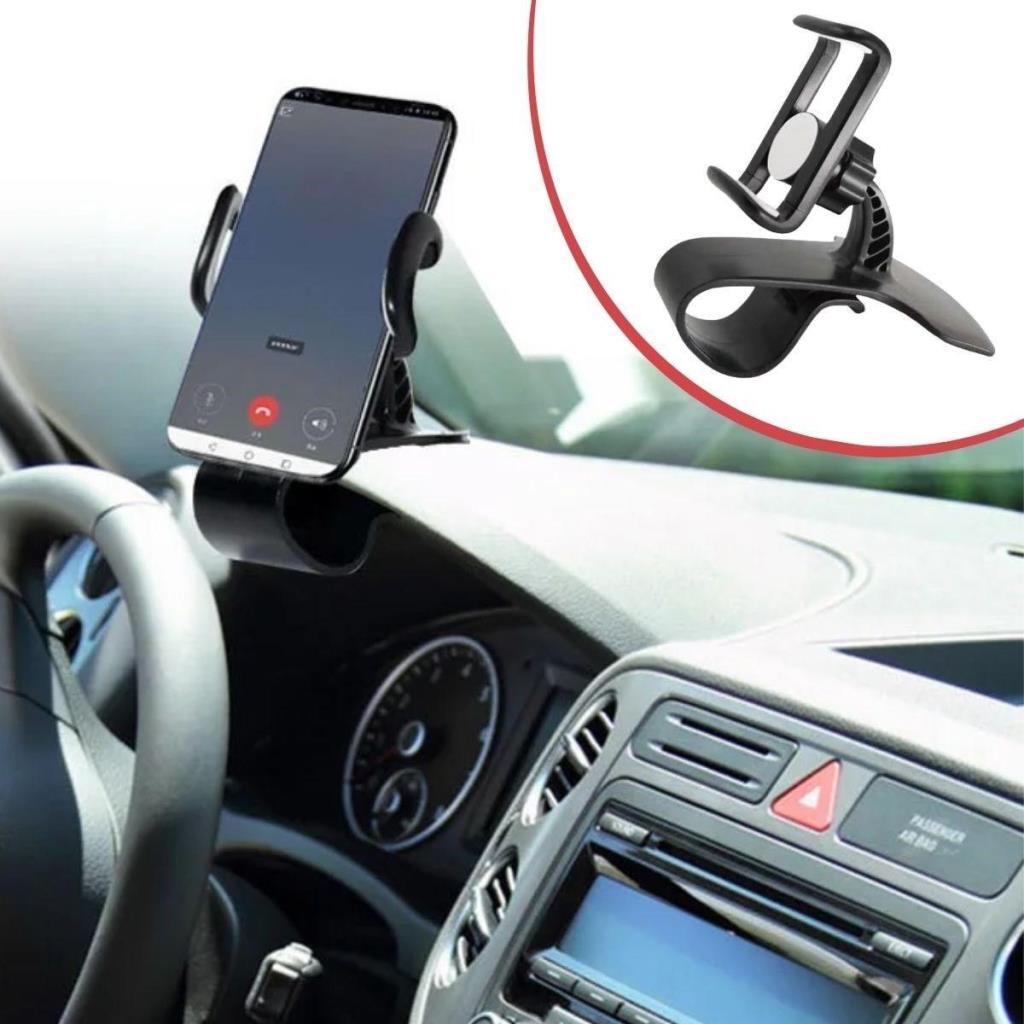 OLLEVRA Araç İçi Konsola Takılan Döner Başlıklı Telefon Kıskacı Telefon Tutucu