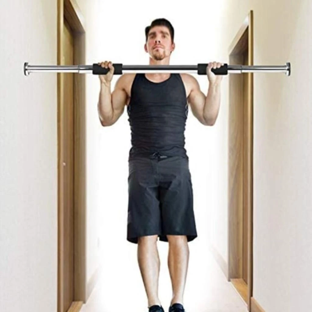 OLLEVRA Kapı veya Koridora Takılıp Ayarlanabilen Demiri Barfiks Aleti Kapı Barfiksi