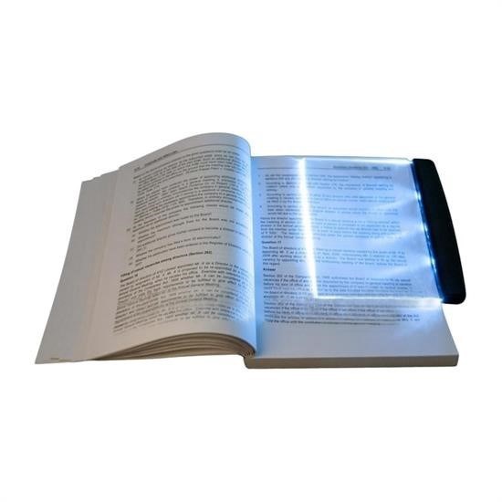 OLLEVRA Kitap Arası Okuma Işığı Led Panel Kitap Okuma Lambası