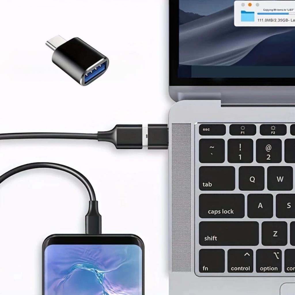 OLLEVRA 1 Adet Usb to C Adaptor Dişi Çevirici Dönüştürücü Adaptör