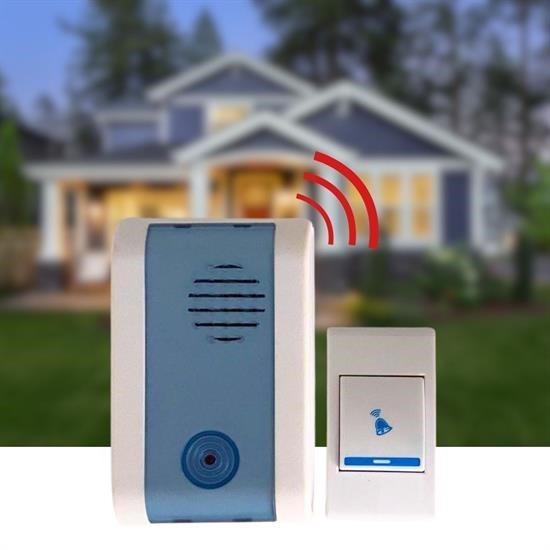 OLLEVRA Wireless Bağlantılı Ev, Ofis, Daire veya Bahçe Kapıları İçin Kablosuz Kapı Zili