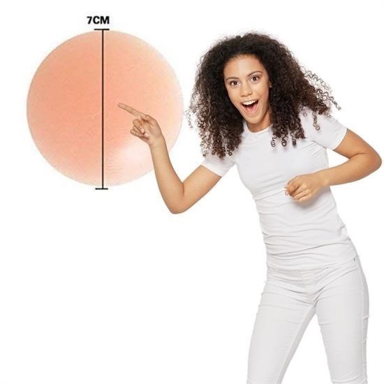 OLLEVRA Silikon Göğüs Ucu Kapatıcı Gizleyici Bant Aparat Nipple Pad