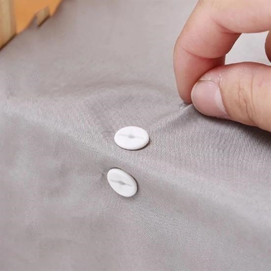 OLLEVRA Yorgan Kılıfı Ve Çarşaf Tutucu Sabitleyici Düğme Kiti