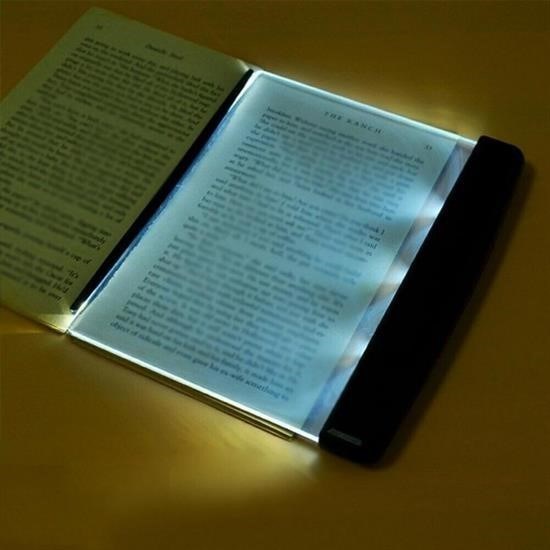 OLLEVRA Kitap Arası Okuma Işığı Led Panel Kitap Okuma Lambası