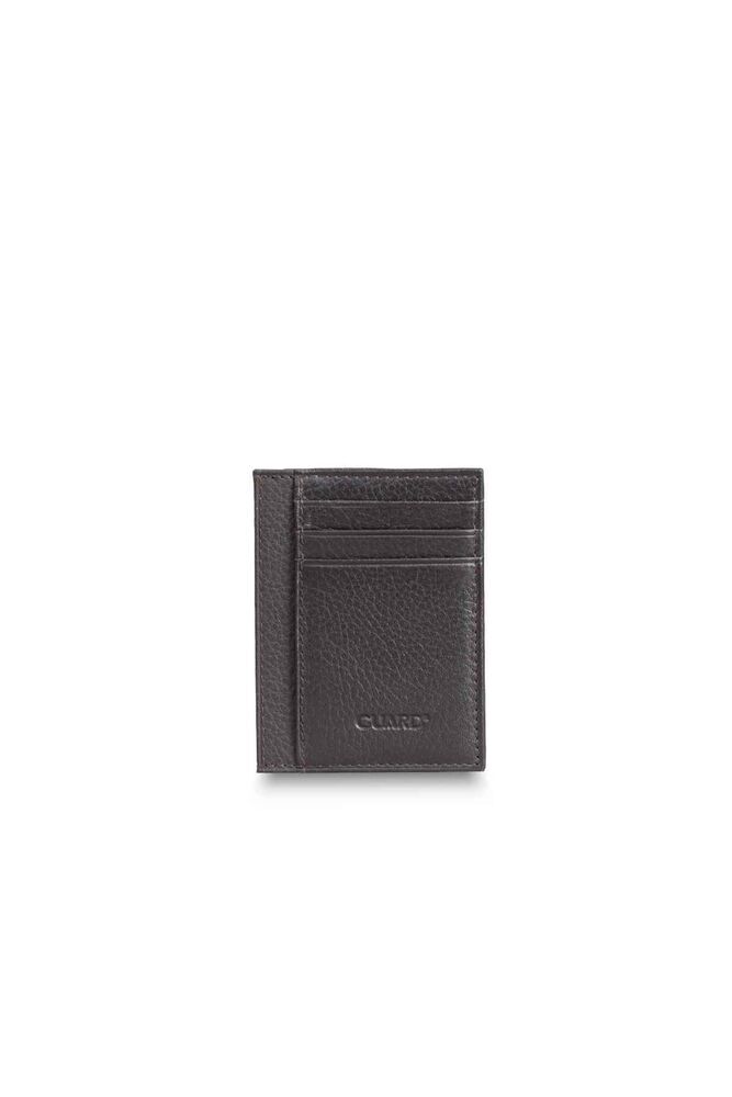 Guard Kahverengi Hakiki Deri Kartlık Erkek / Kadın P1092