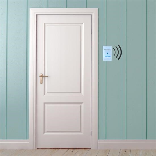 OLLEVRA Wireless Bağlantılı Ev, Ofis, Daire veya Bahçe Kapıları İçin Kablosuz Kapı Zili