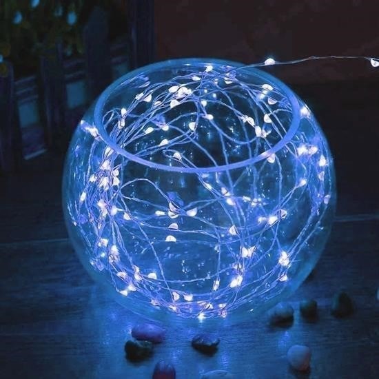 OLLEVRA Pilli 5 metre Dekoratif Peri Led Beyaz Aydınlatma Süsleme Lambası