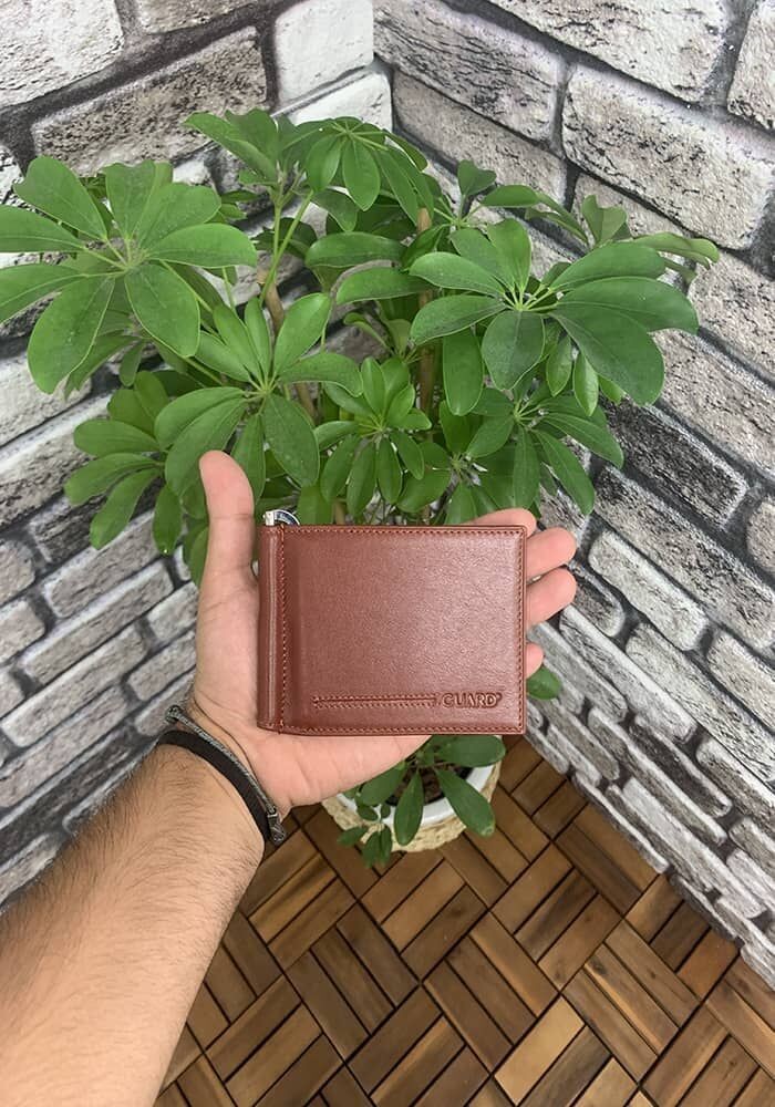 Guard Taba Klipsli Hakiki Deri Kartlık Erkek P838
