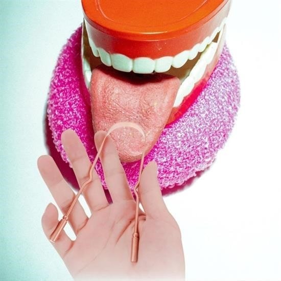 OLLEVRA Bakır Oil Pulling Yağ Çekme Dil Plak Temizleme Aleti Dil Fırçası Sıyırıcı Dil Kaşığı