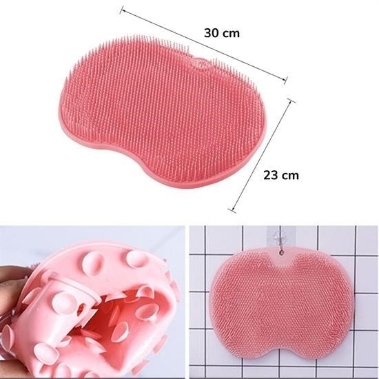 OLLEVRA Çok Amaçlı Esnek Yumuşak Banyo El Ayak Vücut Plastik Duş Matı Plastik Banyo Matı