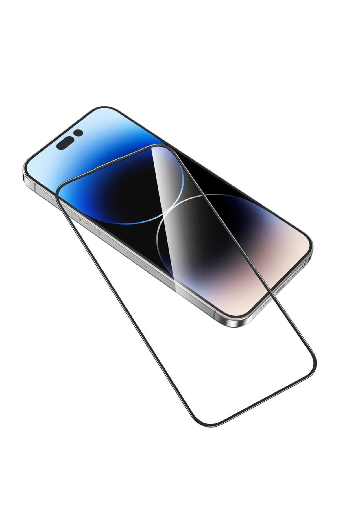 iPhone 15 Plus İçin 3D Silikon Plus Ekran Koruyucu