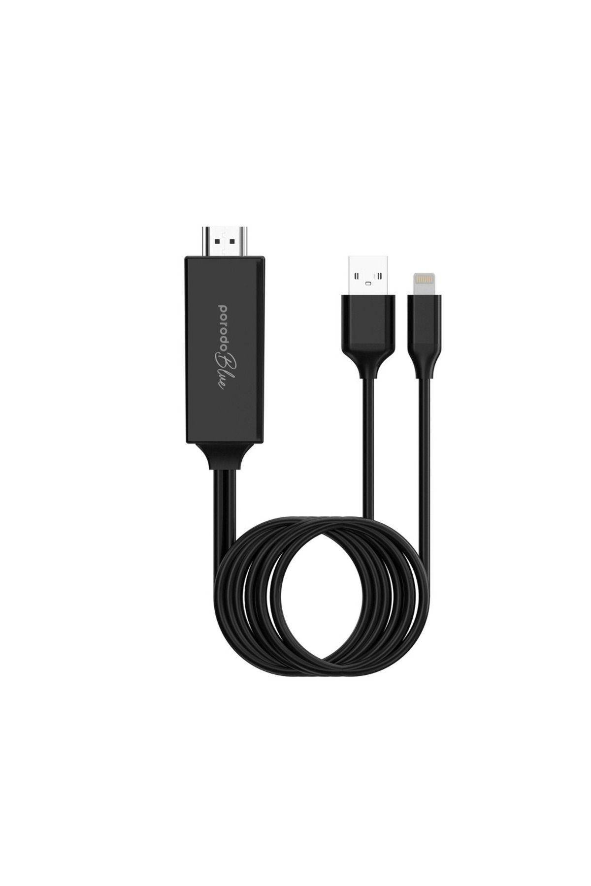 USB'den HDMI Ultra HD Kablosu (2m) ile Lightning