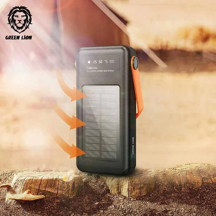 30000mAh Solar Taşınabilir Powerbank PD 20W & QC 3.0 Hızlı Şarj 