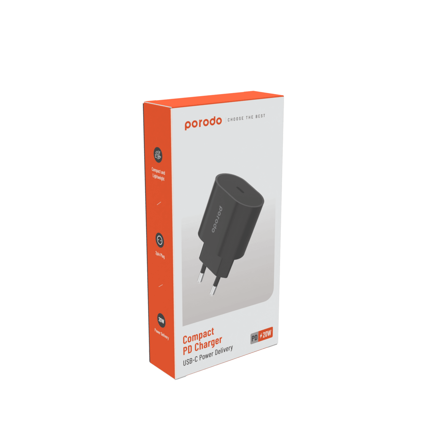 Kompakt PD Şarj Cihazı USB-C Güç Dağıtımı