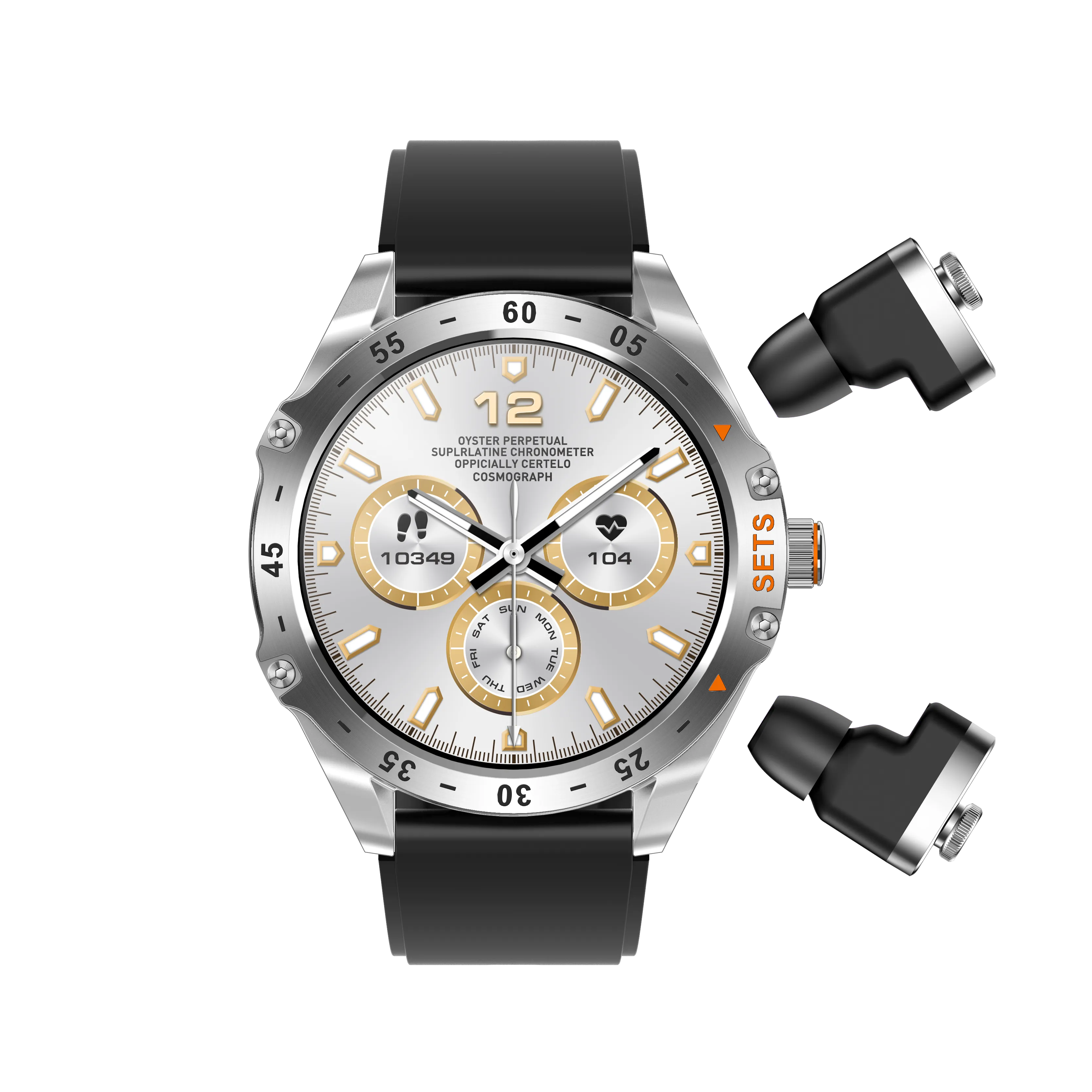 Hype Akıllı Saat, Dahili Kulaklıklı, Bluetooth Arama, 1.52 inç Ekran, IP67 Suya Dayanıklı