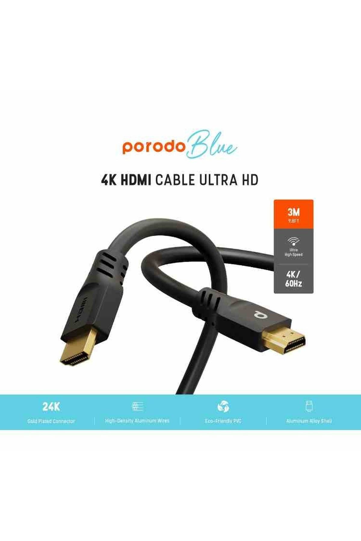 4K/60Hz HDMI Kablosu Ultra HD (3m/9.8ft)