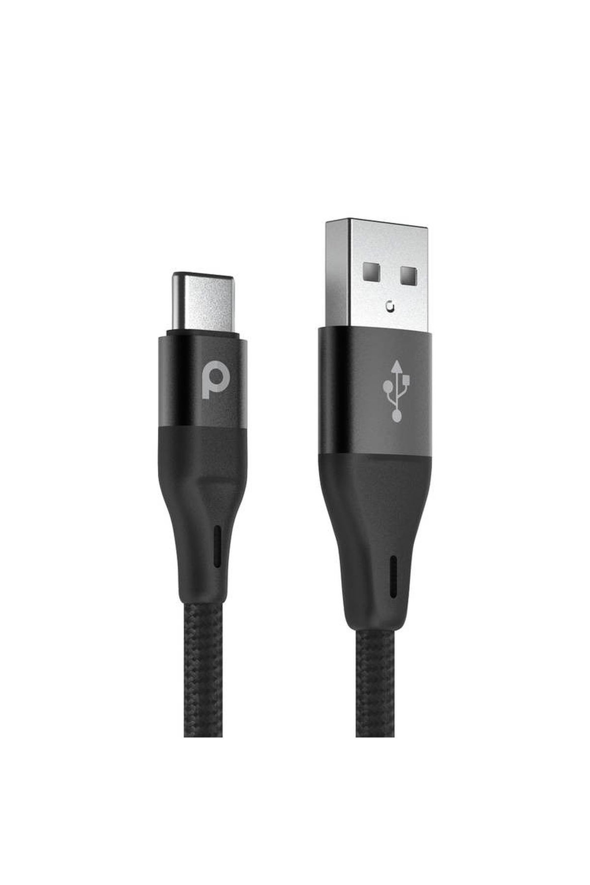 Örgülü USB-A'dan Type-C'ye Kablo Uyumlu (3A 1.2m)