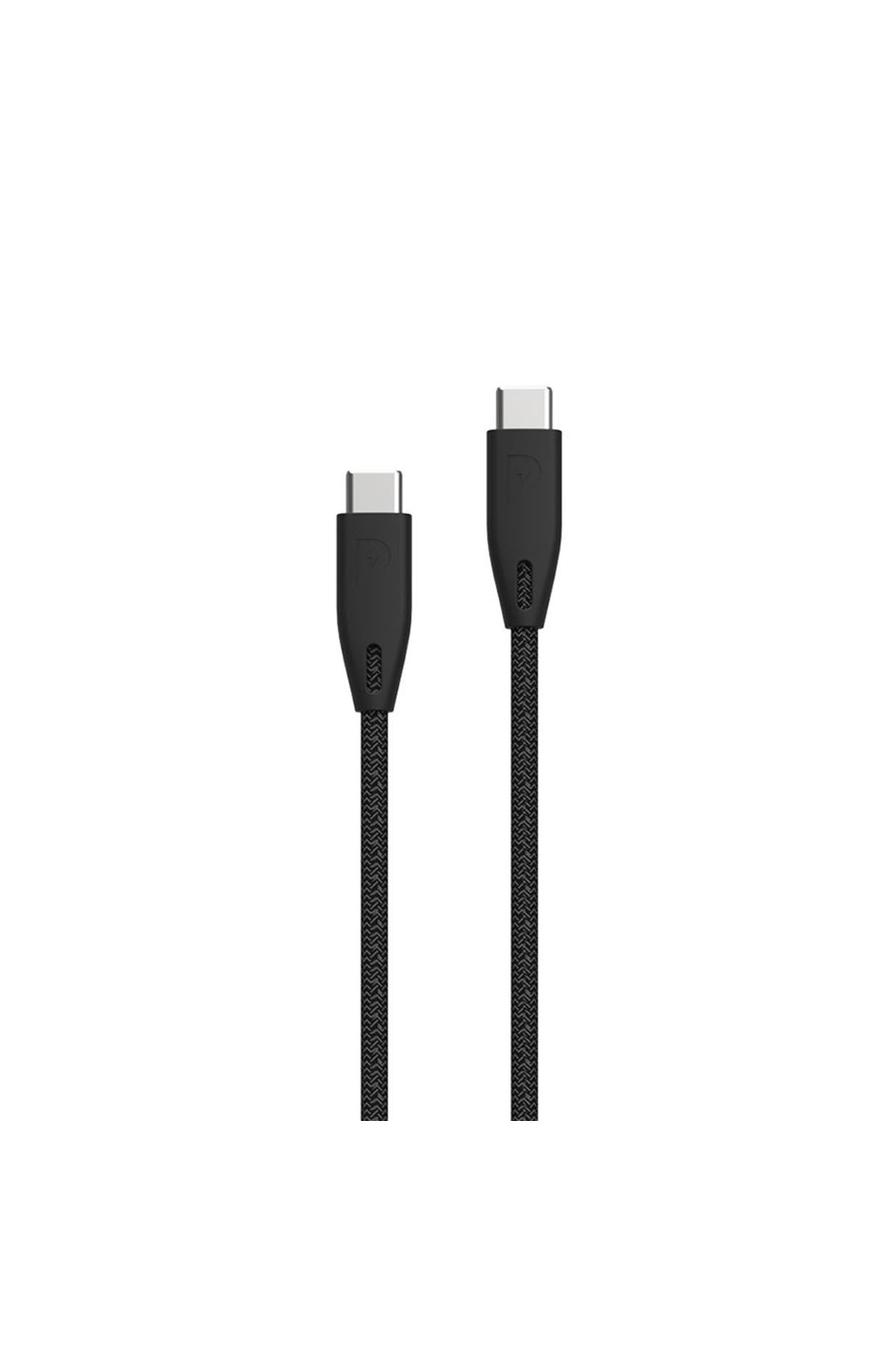 Örgülü USB-C'den USB-C'ye Uyumlu Kablo - 2 Metre