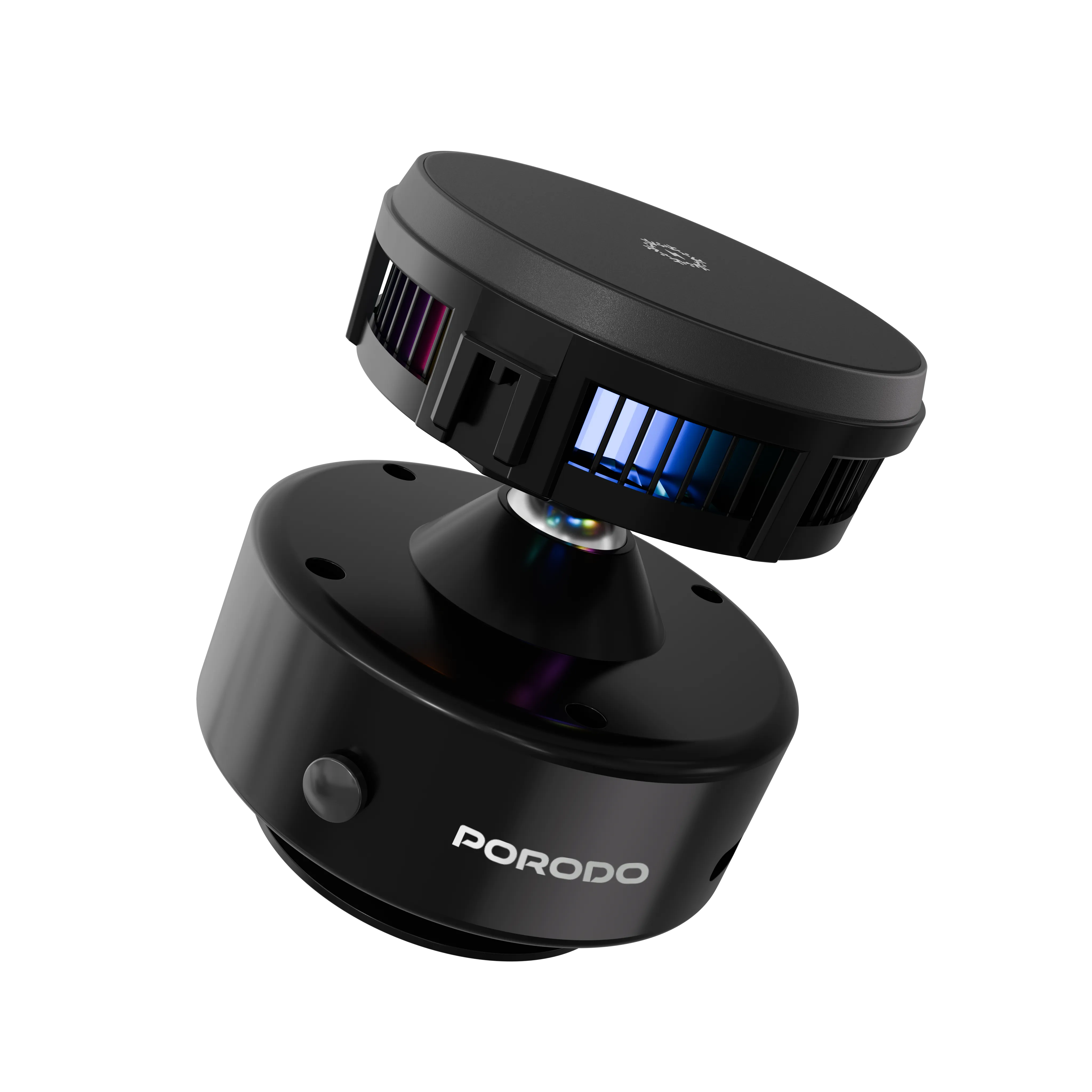 Vacuseal Soğutuculu MagSafe Kablosuz Şarj Cihazı, 15W, Vantuzlu, RGB Işıklı Yarı İletken Soğutucu