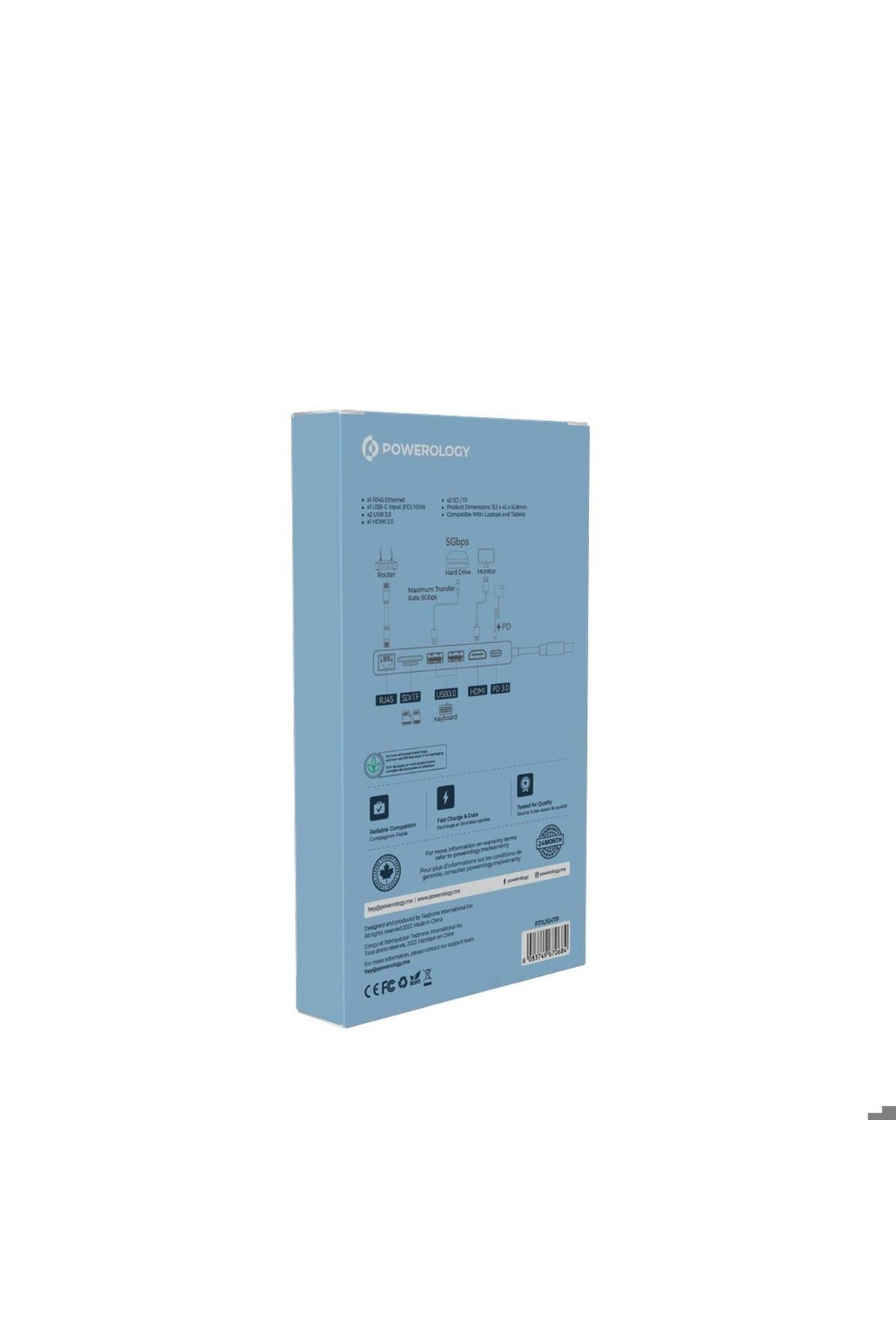 7 in 1 Multi Hub Crystalline Series