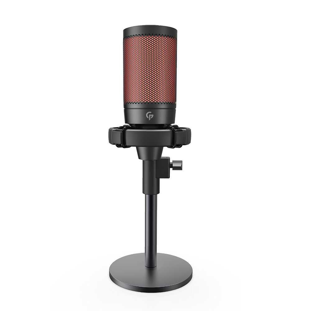 Oyun Profesyonel RGB Kondenser Mikrofon ve Uzatma Standı İle