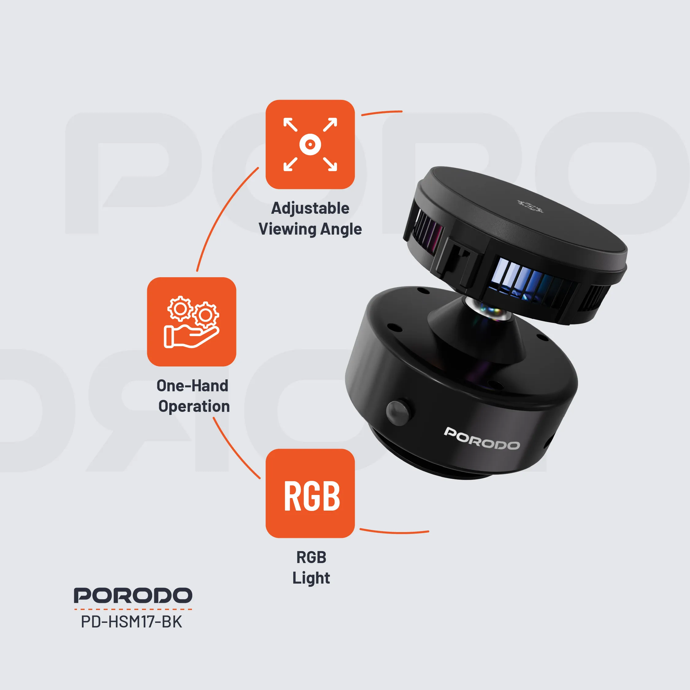 Vacuseal Soğutuculu MagSafe Kablosuz Şarj Cihazı, 15W, Vantuzlu, RGB Işıklı Yarı İletken Soğutucu