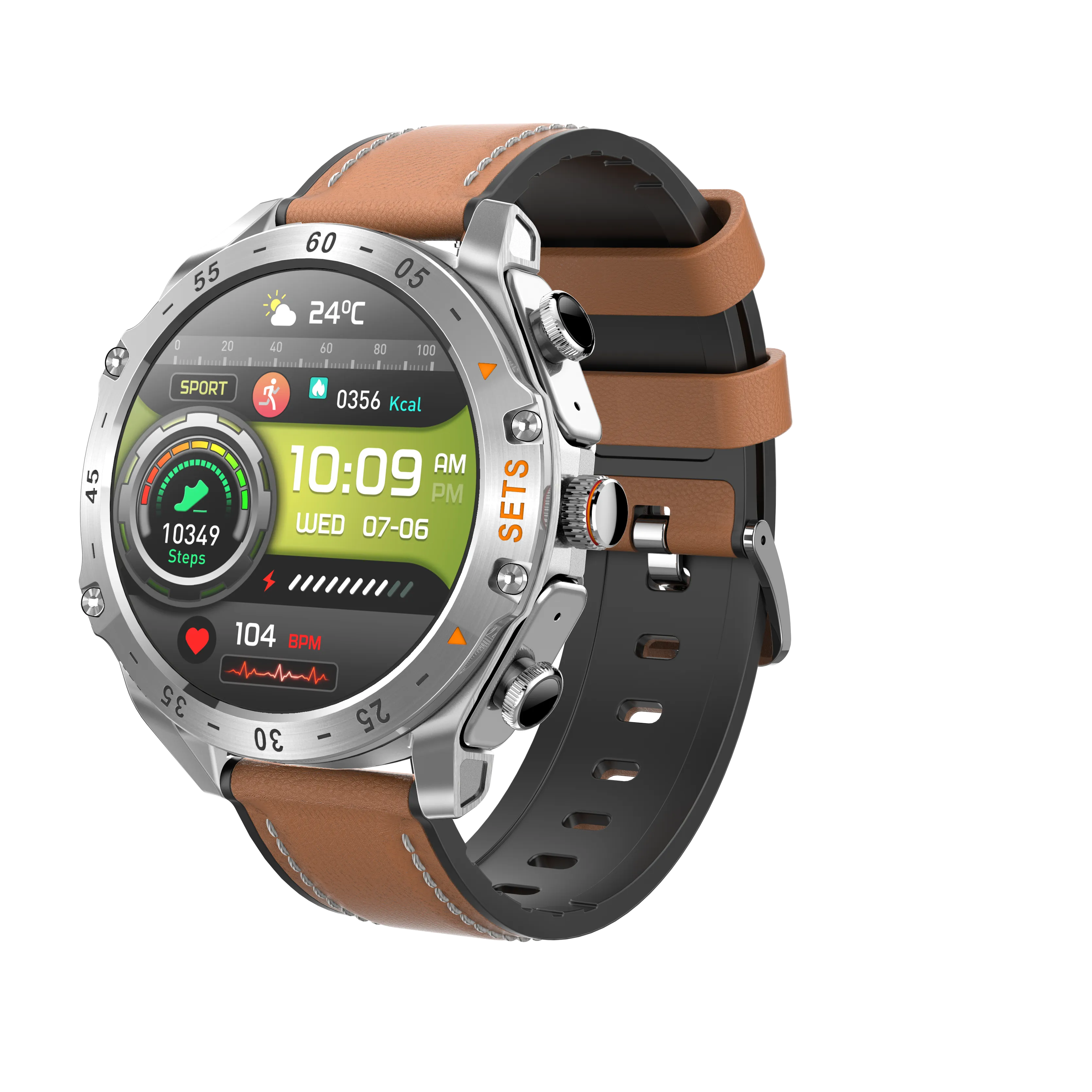 Hype Akıllı Saat, Dahili Kulaklıklı, Bluetooth Arama, 1.52 inç Ekran, IP67 Suya Dayanıklı