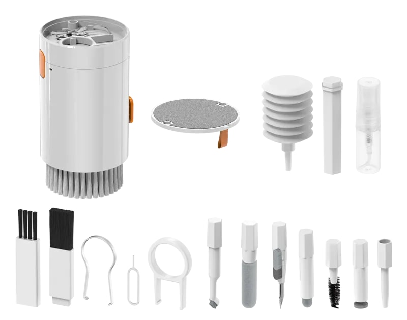 Gaming 20si 1 Arada Çok Amaçlı Profesyonel Temizlik Kiti, Tuş Sökücülü, Lens ve Ekran Temizleme Seti