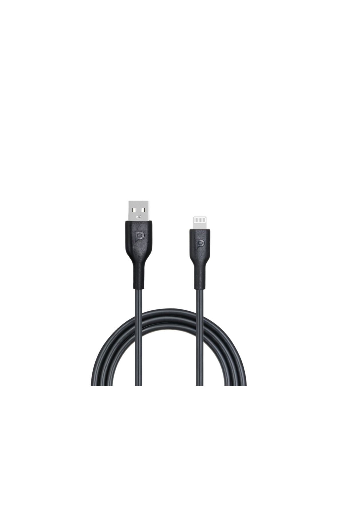 PVC Mfi Kablo USB-A'dan Lightning'e 1.2M