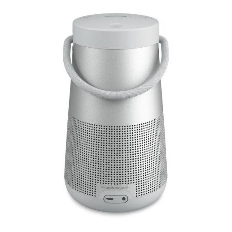 SoundLink Revolve Plus II Taşınabilir Bluetooth Hoparlör, 360° Ses, 17 Saat Pil, IPX4 Suya Dayanıklı - Luxe Gray