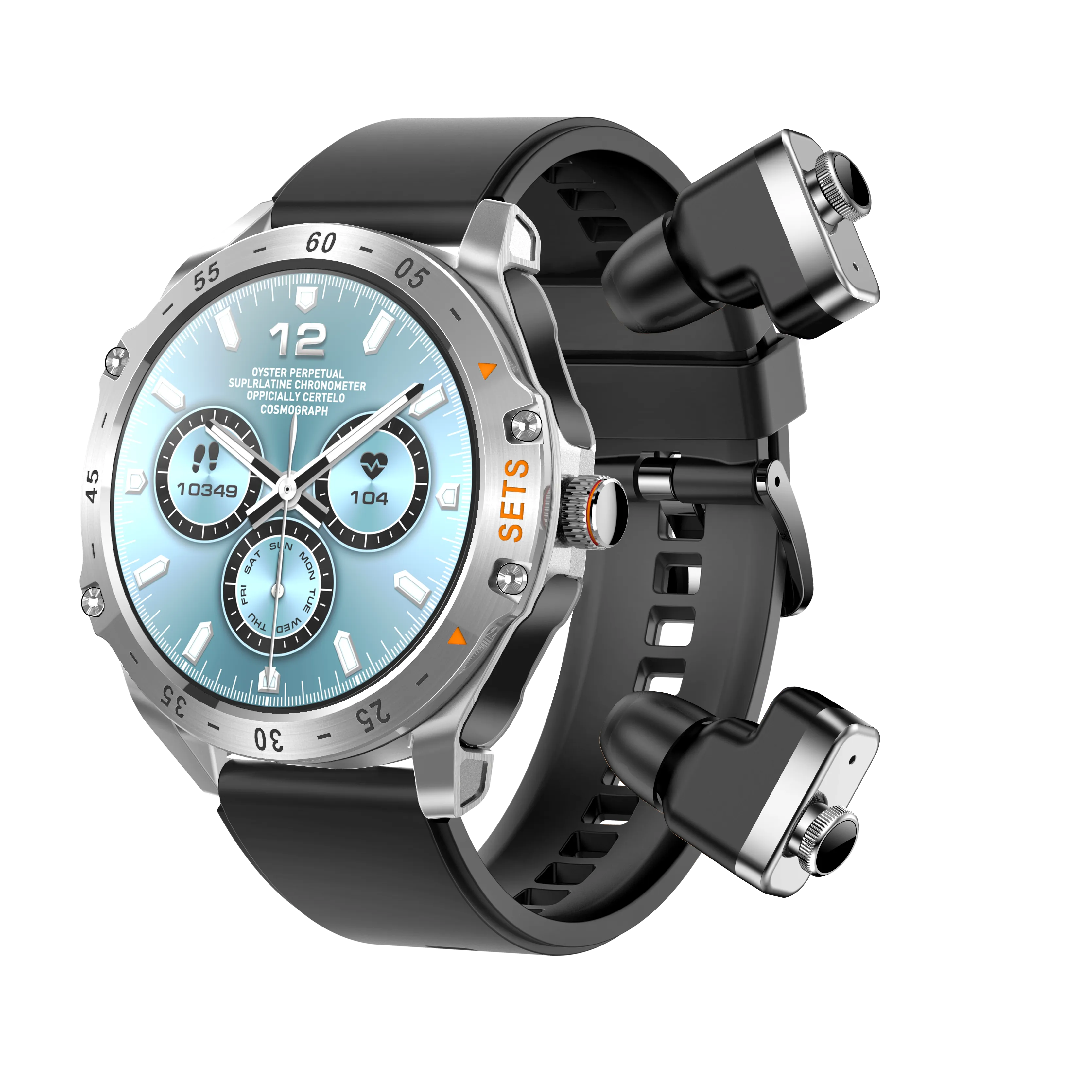 Hype Akıllı Saat, Dahili Kulaklıklı, Bluetooth Arama, 1.52 inç Ekran, IP67 Suya Dayanıklı