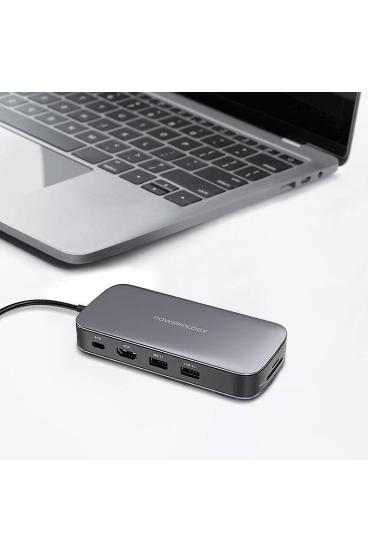 512GB USB-C Hub & SSD Sürücü Tümü Bir Arada Bağlantı ve Depolama PD 100W