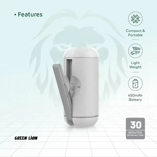 Elektrikli Portatif Taharet Musluğu, Şarjlı Cep Bidesi, 500ml/dk Güçlü Su Akışı, USB-C Şarjlı Cihaz