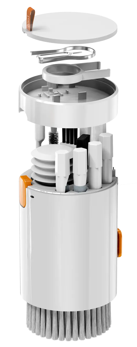 Gaming 20si 1 Arada Çok Amaçlı Profesyonel Temizlik Kiti, Tuş Sökücülü, Lens ve Ekran Temizleme Seti