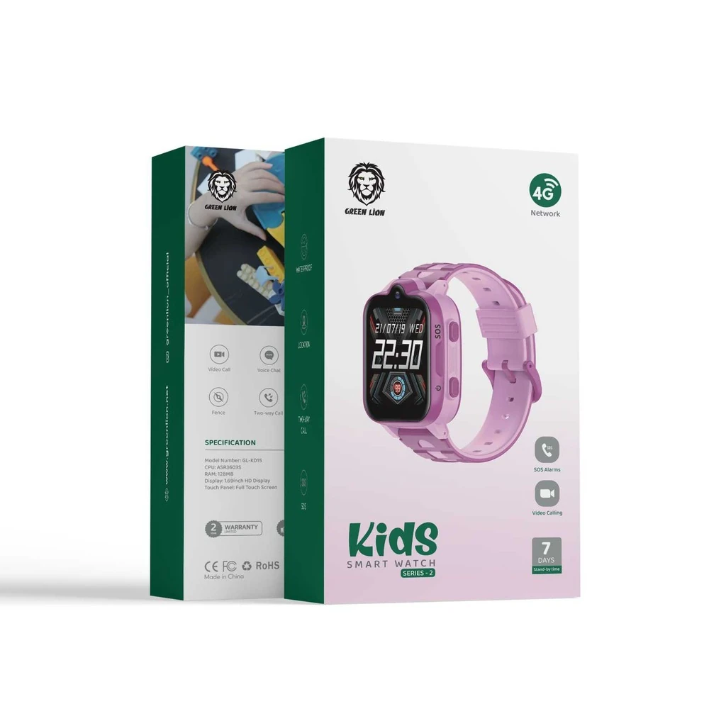 Sim Kartlı 4G Görüntülü Arama, SOS ve GPS Takip Özellikli Çocuk Akıllı Saati, IP67 Su Geçirmez