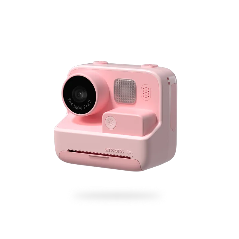 Şipşak Çocuk Fotoğraf Makinesi, 48MP Termal Anında Baskı Yapan Kamera, 1080P Full HD Video Kaydı