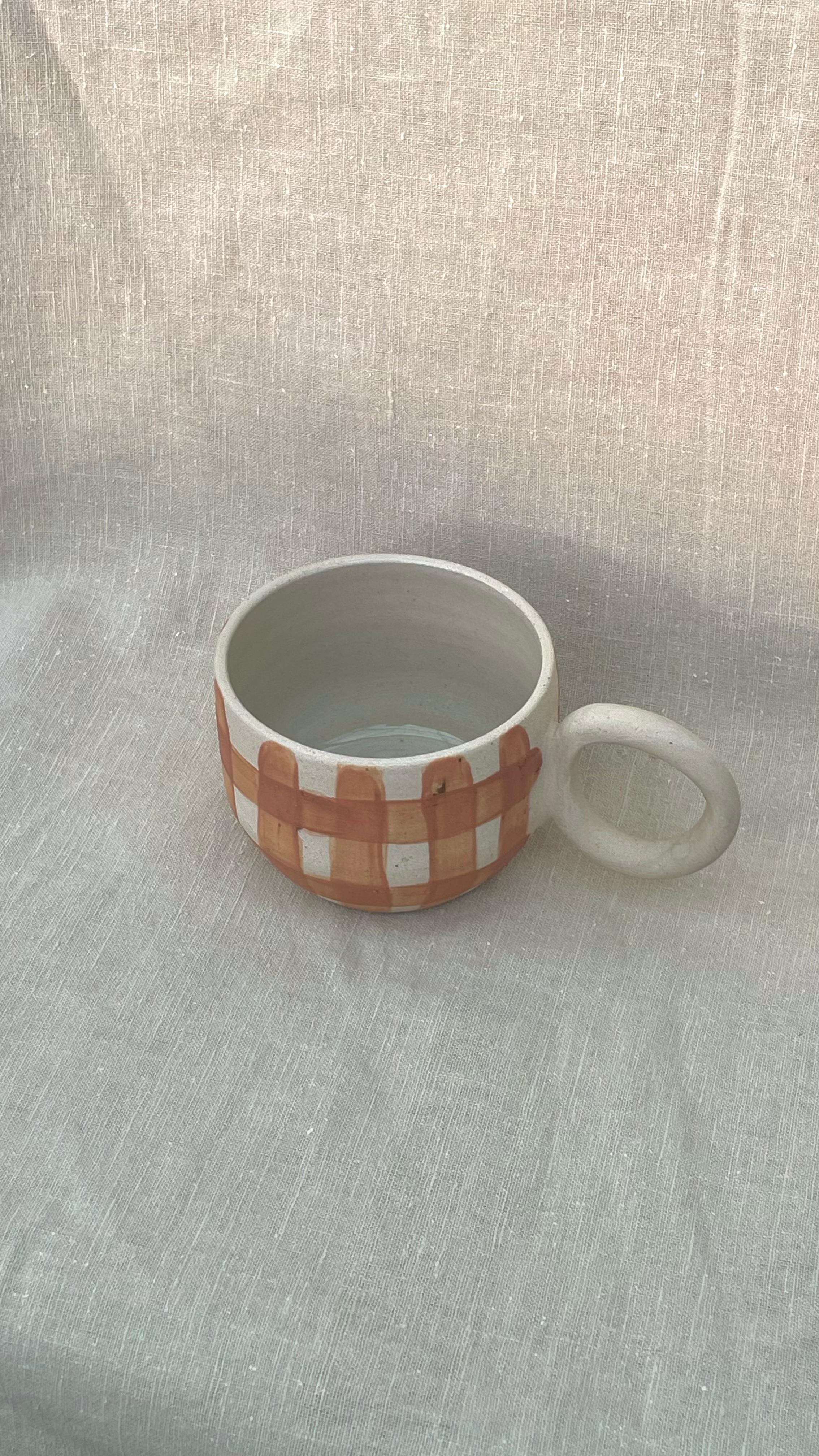 Oranda Plaid Mug