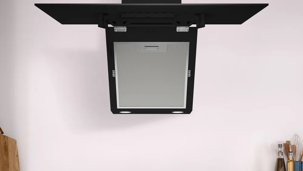 Profilo DVK6J469 Duvar Tipi Davlumbaz 60 cm Siyah Cam