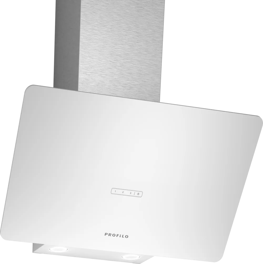 Profilo DVK6J429 Duvar Tipi Davlumbaz 60 cm Beyaz Cam Yüzey