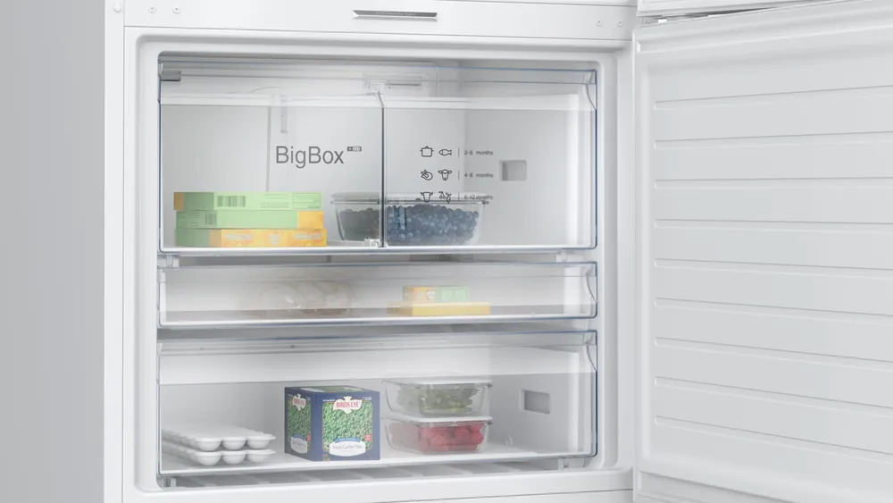 Profilo BD3086WCFP Alttan Donduruculu Buzdolabı 186 x 86 cm Beyaz