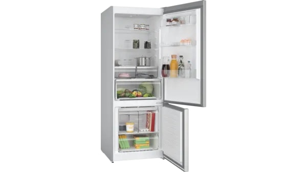 Profilo BD3055IECN Alttan Donduruculu Buzdolabı 186 x 70 cm Kolay temizlenebilir Inox