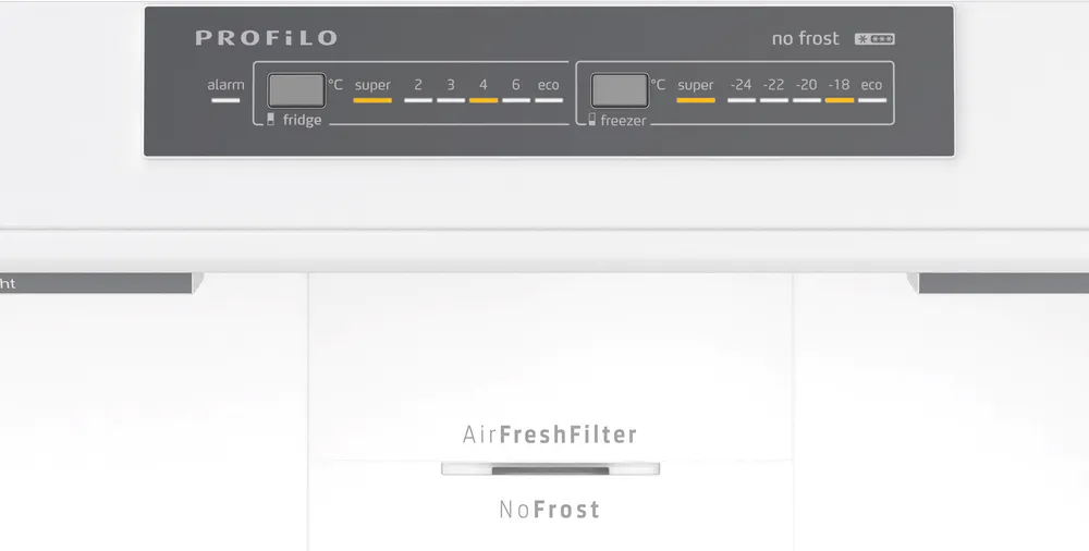 Profilo BD3086WEVN Alttan Donduruculu Buzdolabı 186 x 86 cm Beyaz