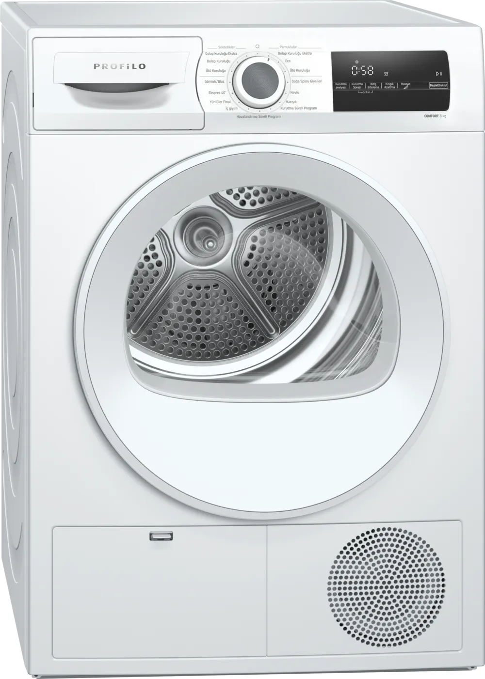 Profilo KM8612HTR Isı Pompalı Kurutma Makinesi 8 kg