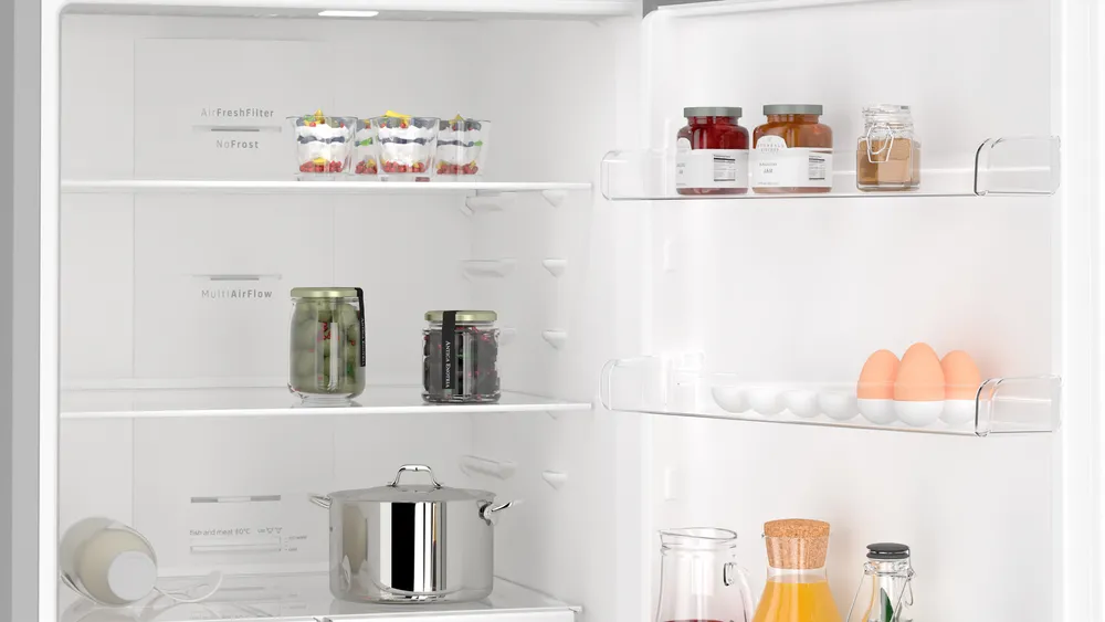 Profilo BD3055IEVN Alttan Donduruculu Buzdolabı 186 x 70 cm Kolay temizlenebilir Inox