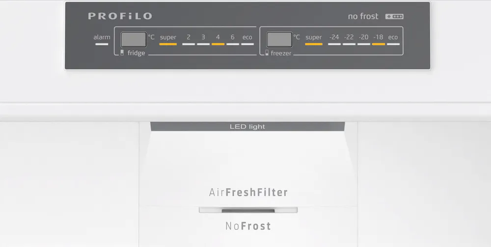 Profilo BD3076IEVN Alttan Donduruculu Buzdolabı 186 x 75 cm Kolay temizlenebilir Inox