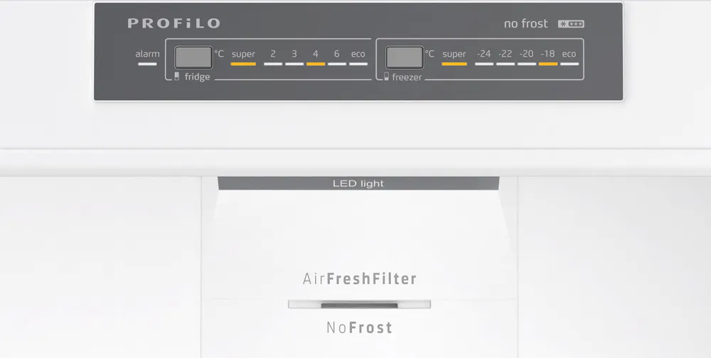 Profilo BD3076WEVN Alttan Donduruculu Buzdolabı 186 x 75 cm Beyaz