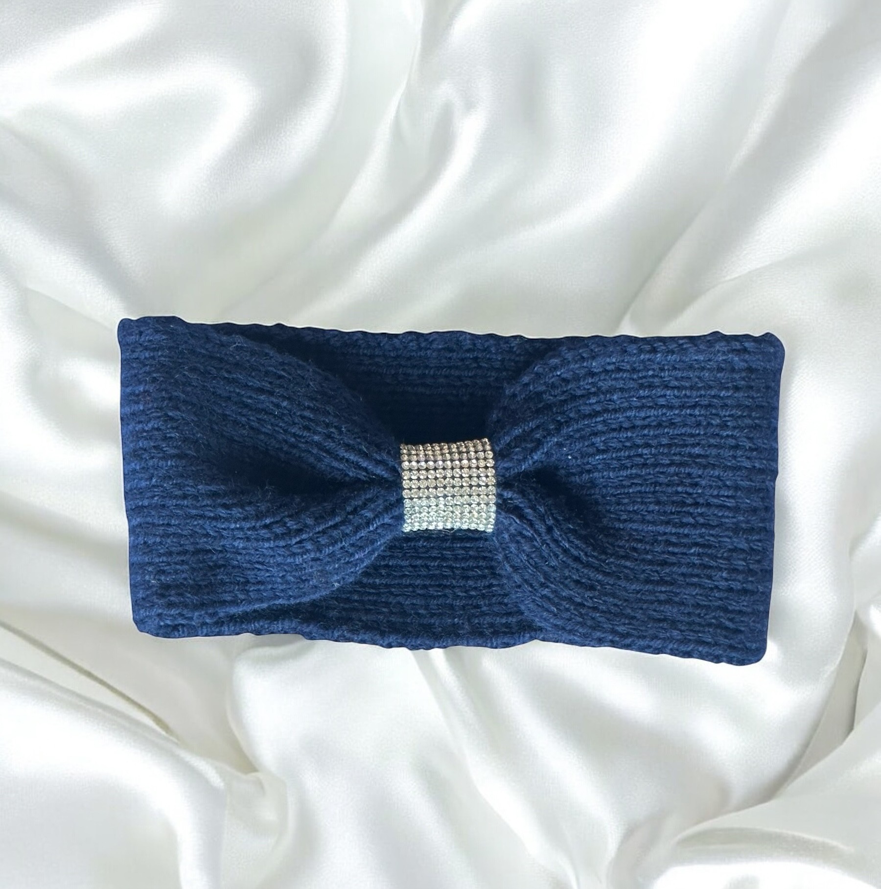 GM447 örgü bandana mavi