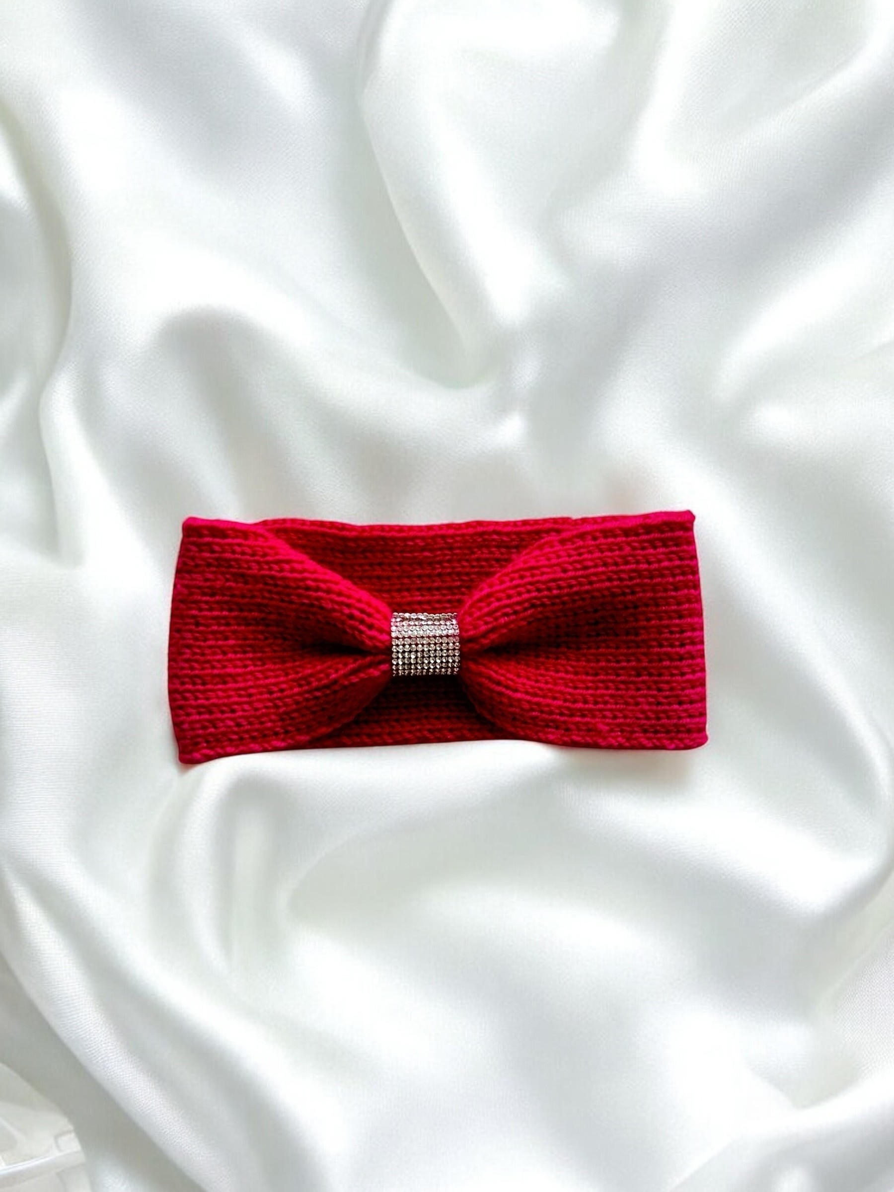 GM445 örgü bandana pembe
