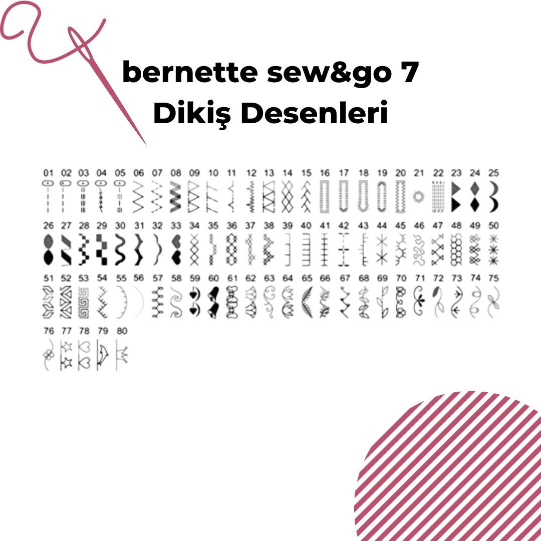 Bernette Sew Go 7 Dikiş Makinesi 