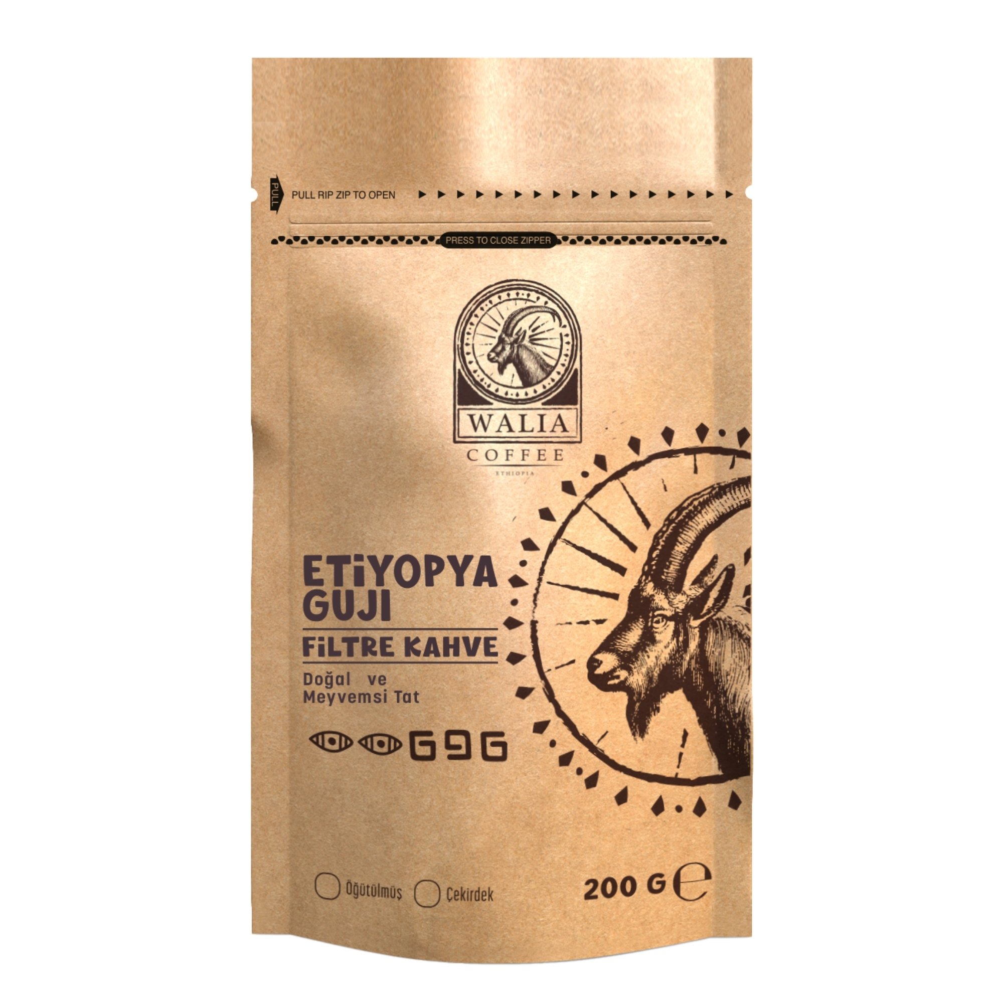 Etiyopya Guji 200 Gram